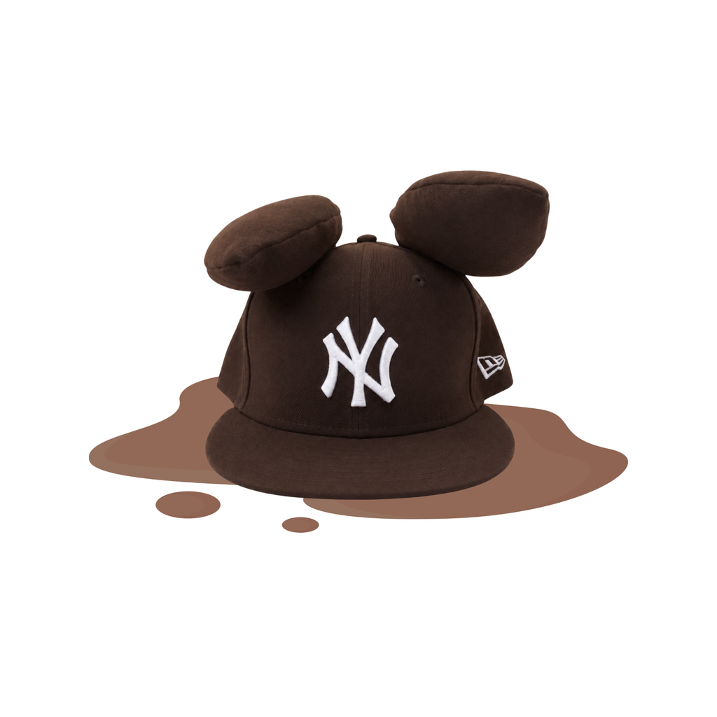 BUNNY EAR HAT - CHOCOLATE