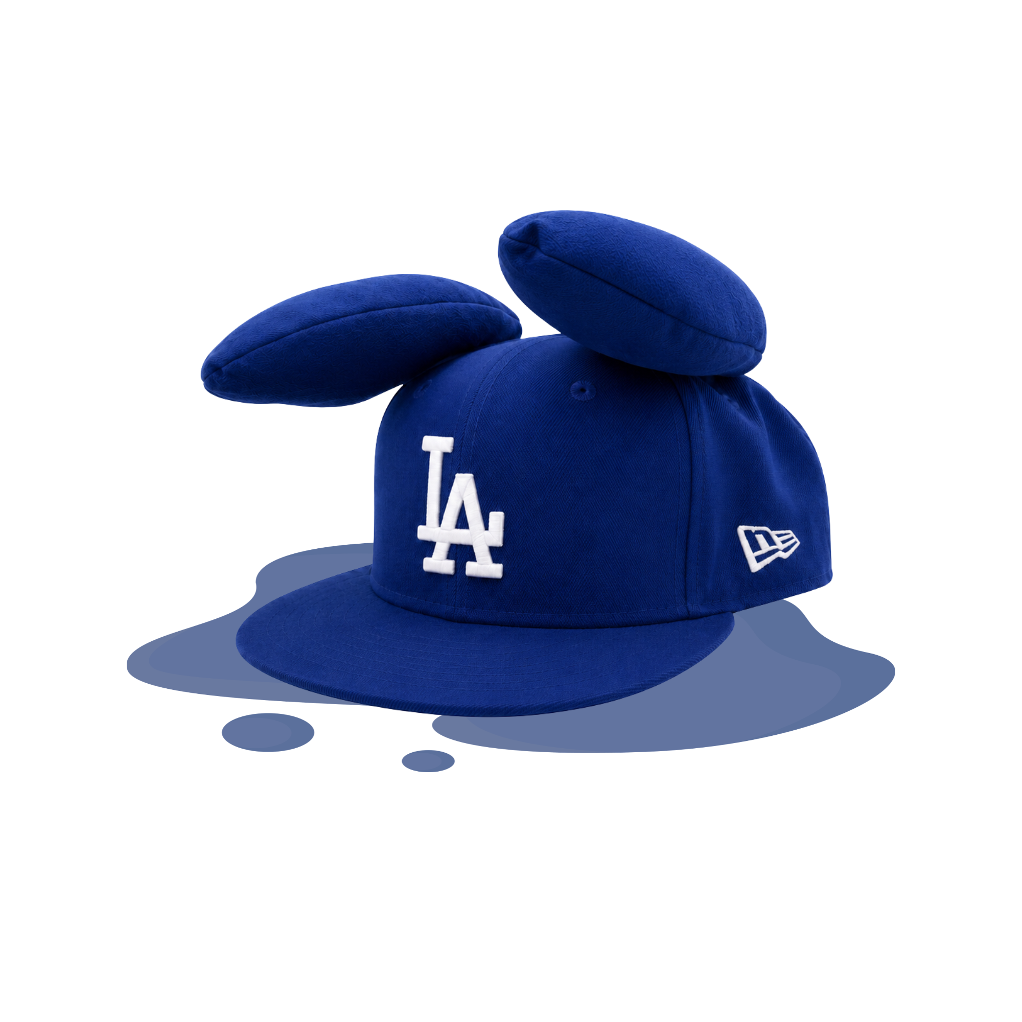 BUNNY EAR HAT - ROYAL BLUE