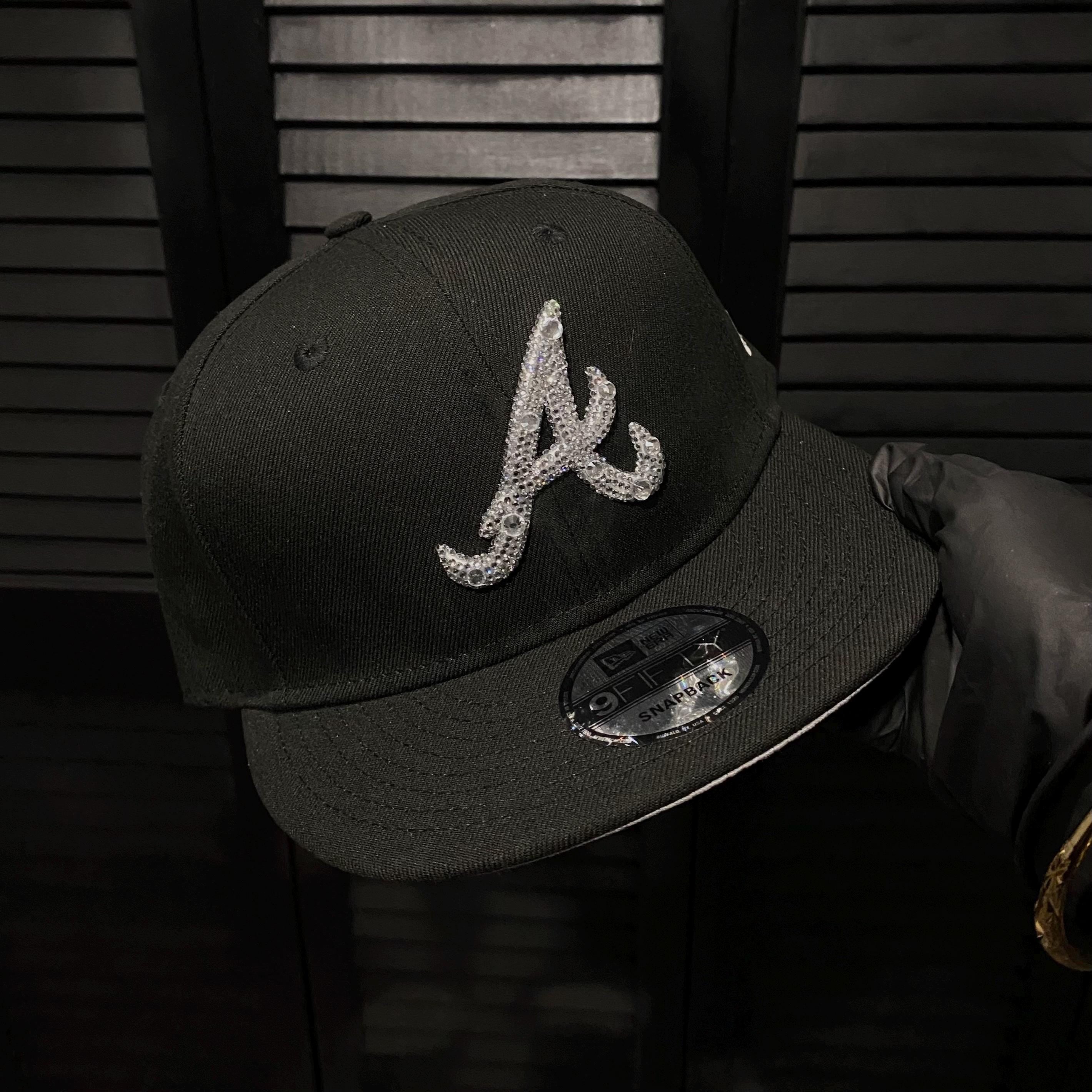 Atlanta Rhinestone Embellished Fitted __etsy:8102919565