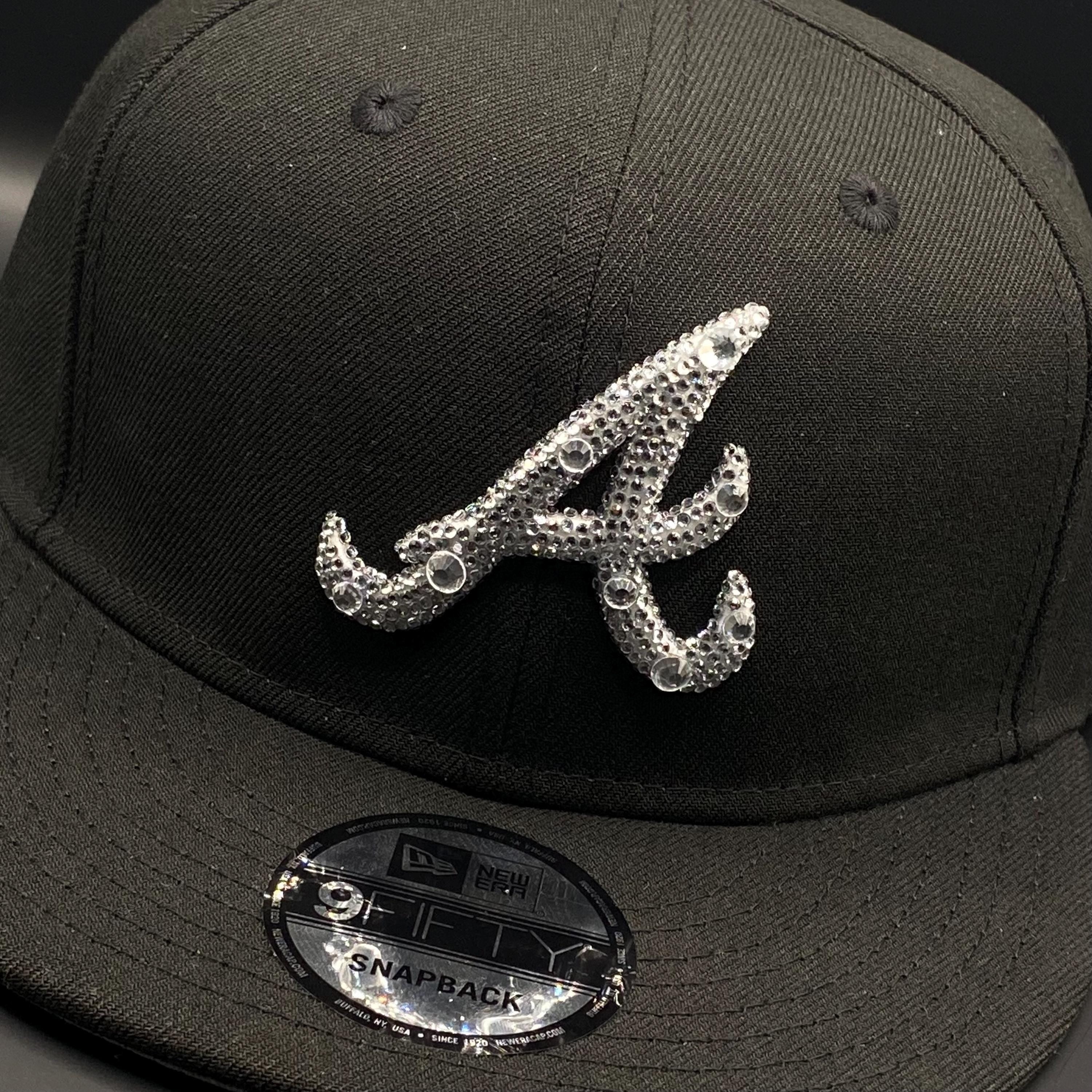 Atlanta Rhinestone Embellished Fitted __etsy:8102919575