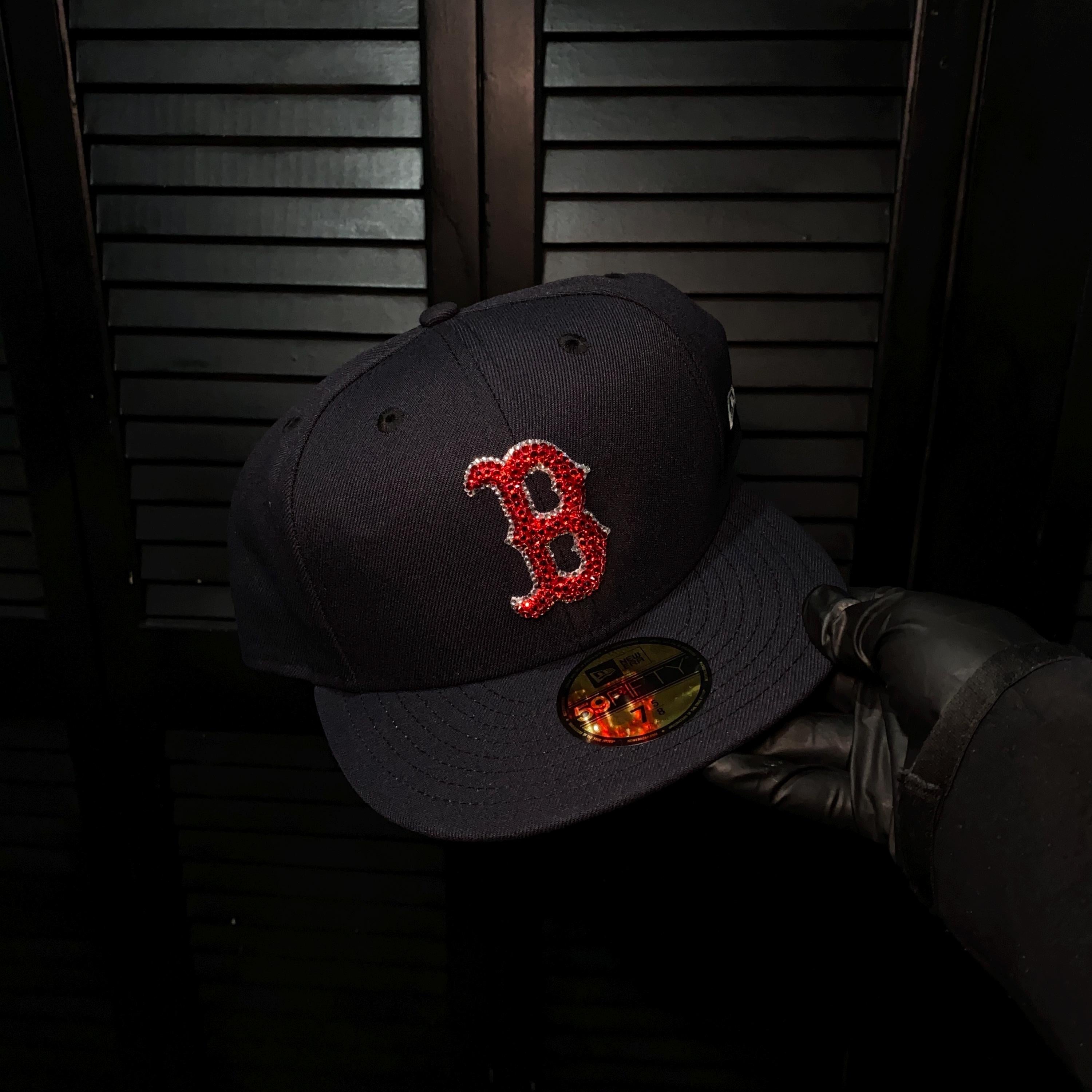 Boston Rhinestone Embellished Fitted