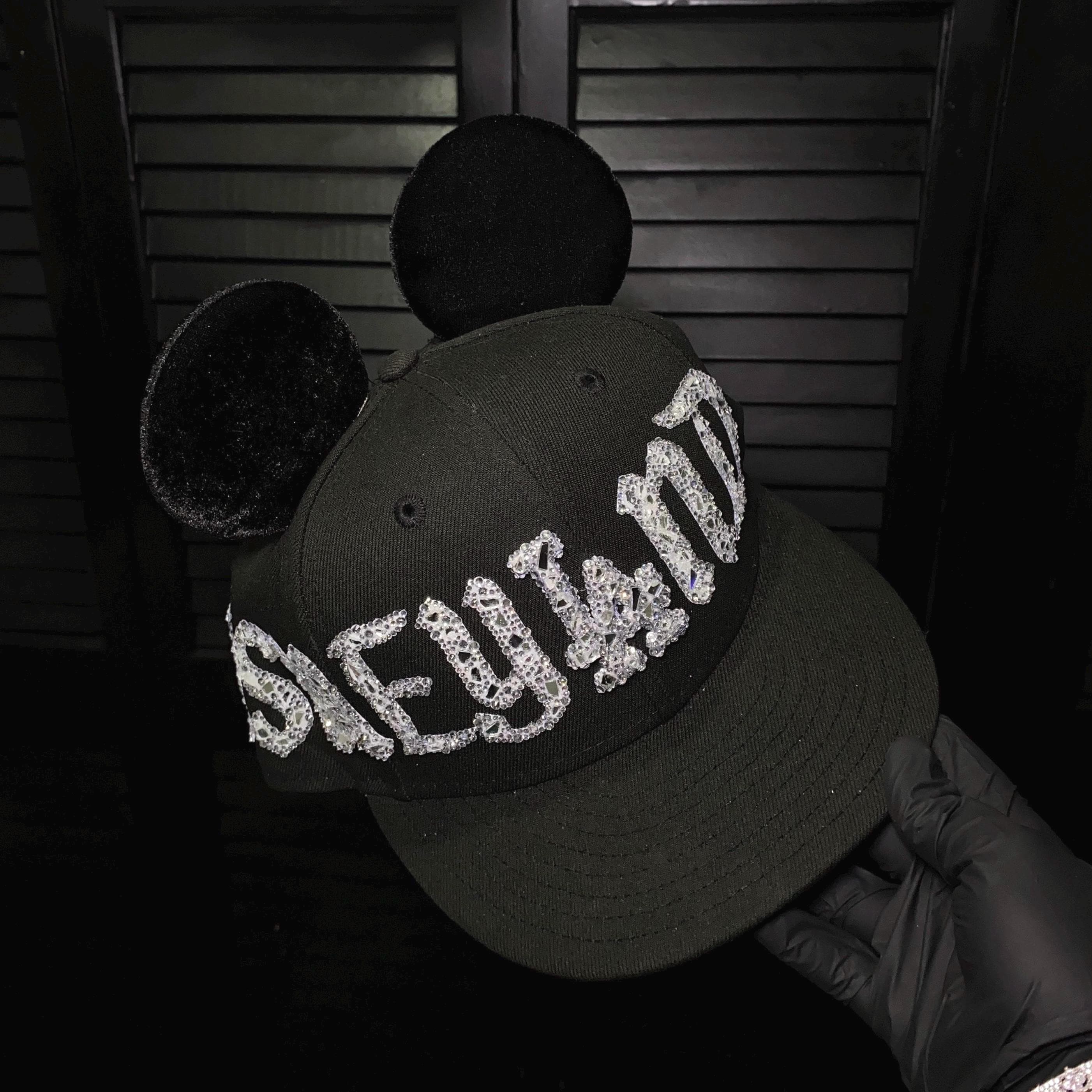 Crushed Diamond X Disneyland Fitted Hat