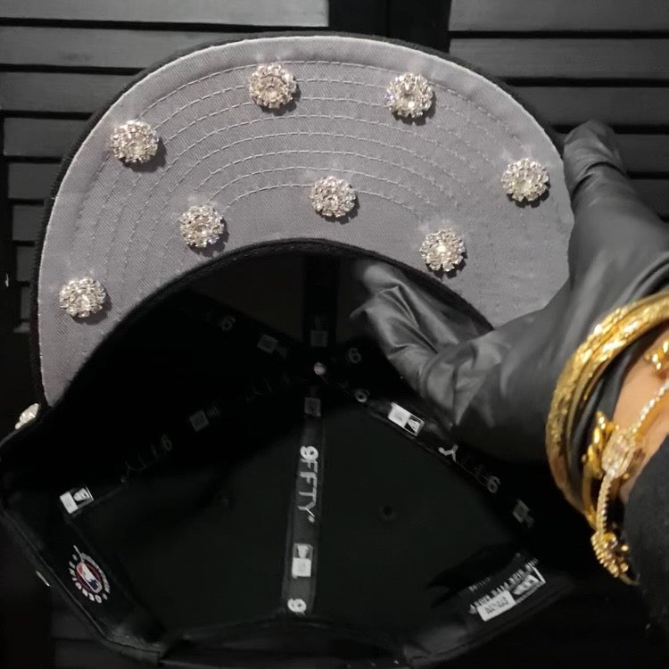 DIAMOND EMBELLISHED HAT