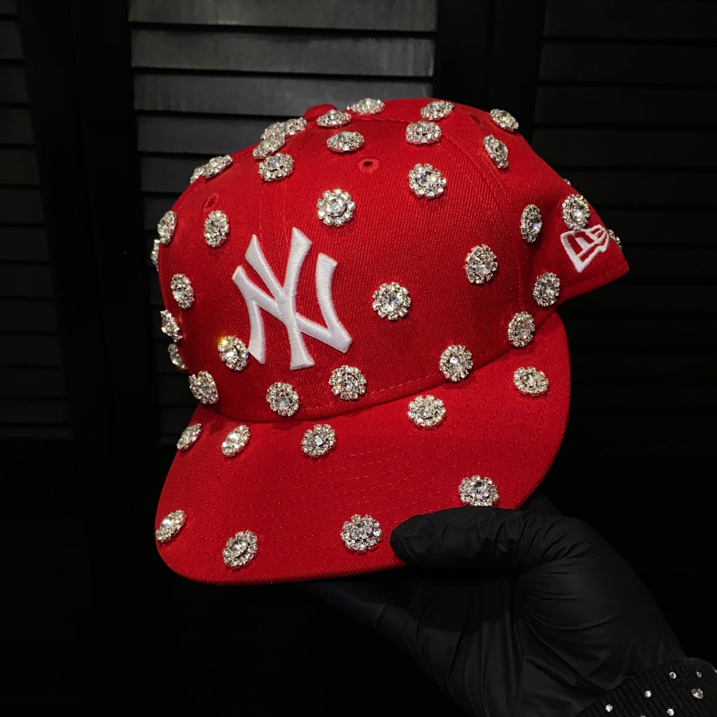DIAMOND EMBELLISHED HAT