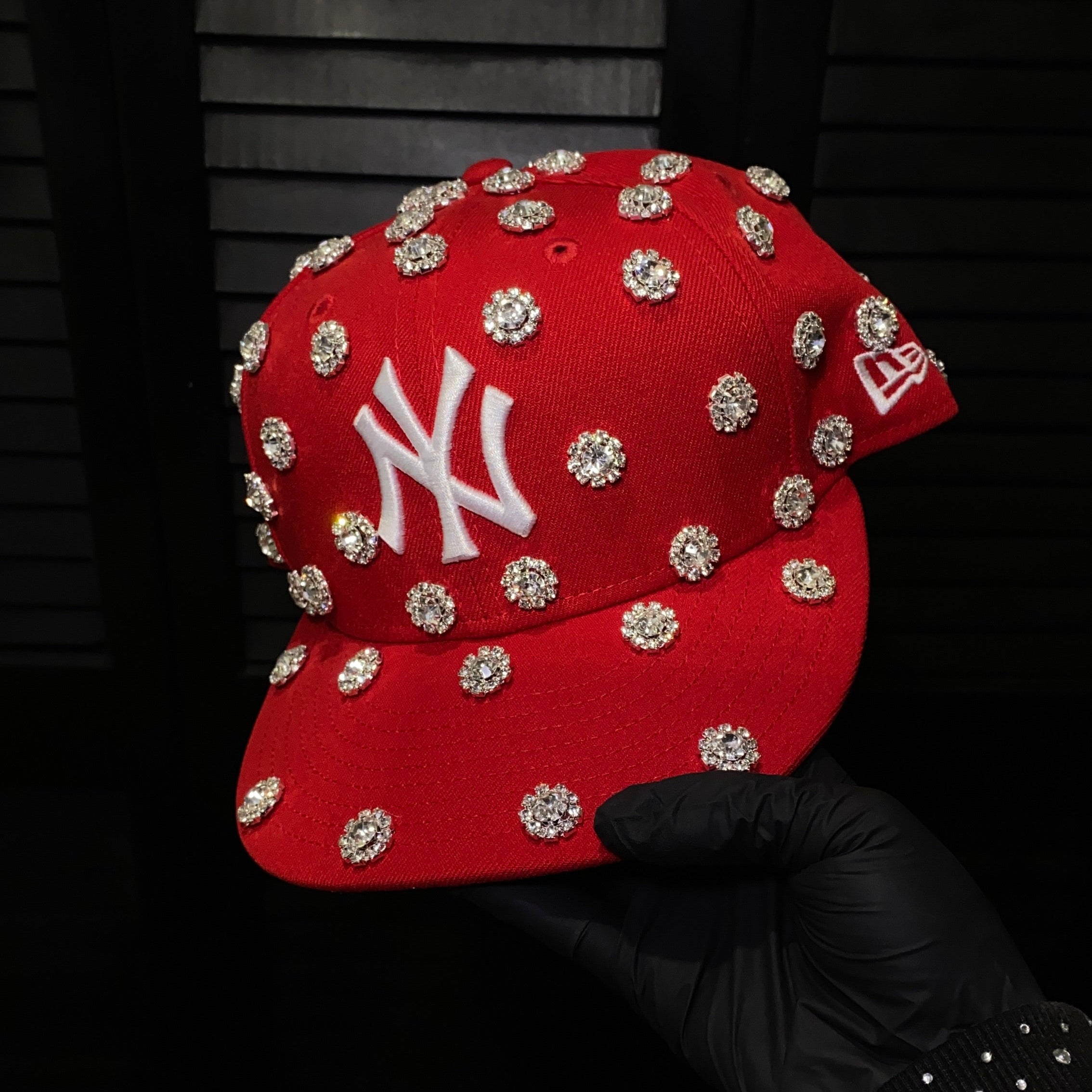 DIAMOND EMBELLISHED HAT