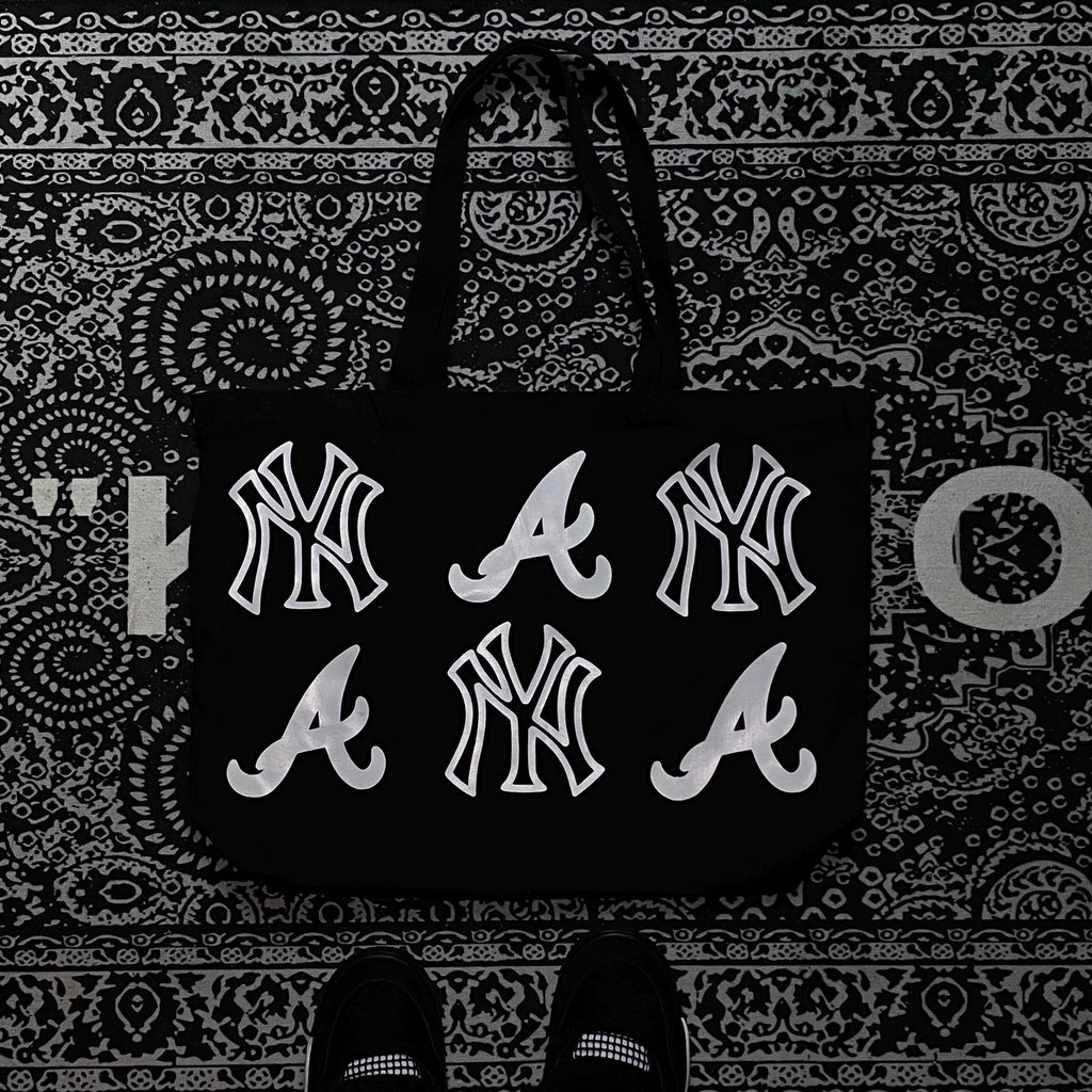 NY X ATL Tote Bag __etsy:7084204551
