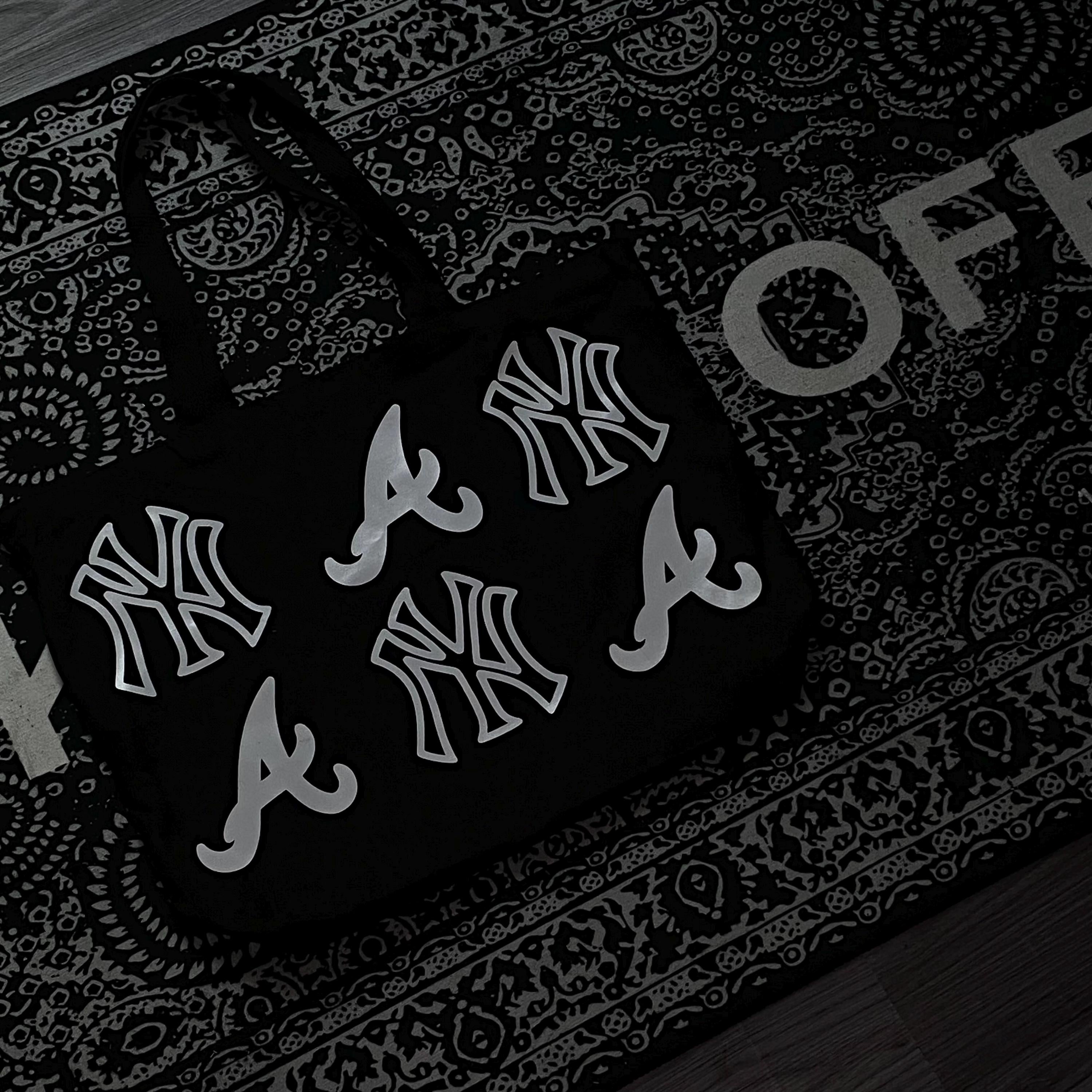 NY X ATL Tote Bag __etsy:7084204557