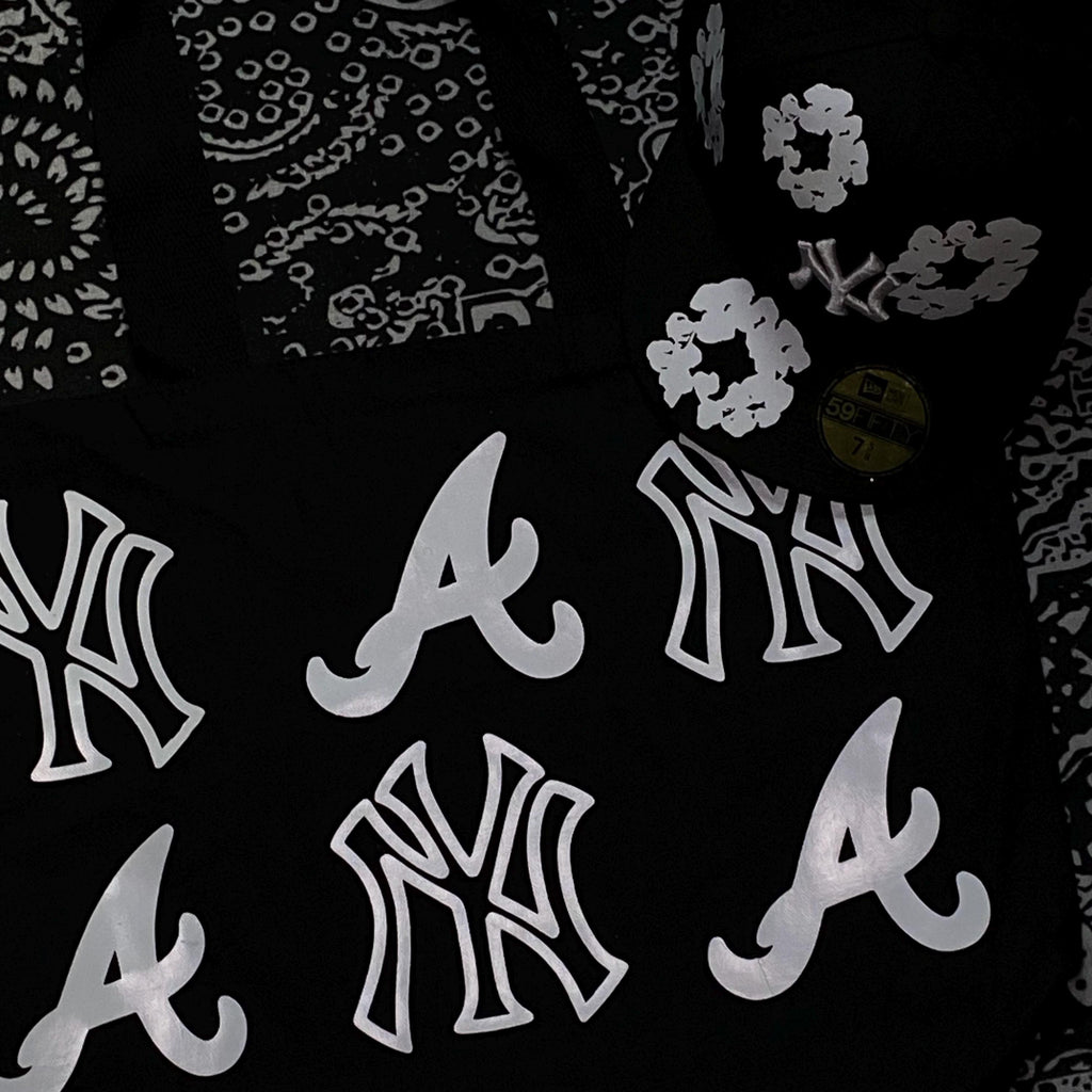 NY X ATL Tote Bag __etsy:7036234310